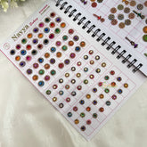 Vriksham LCT Stone Fancy CPR Bindi Book(D NO 48ANEW)-BB248